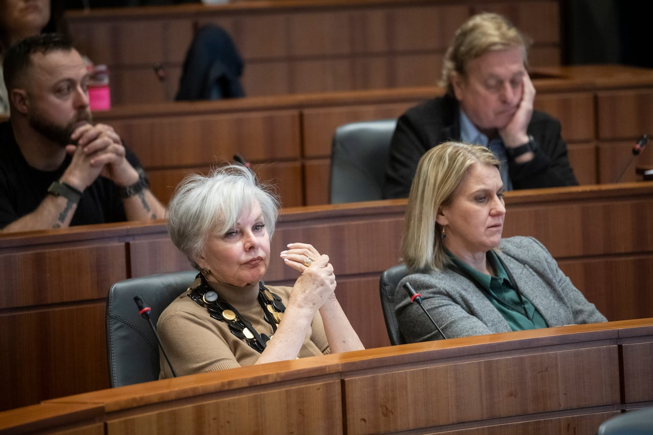 Two women are pictured.