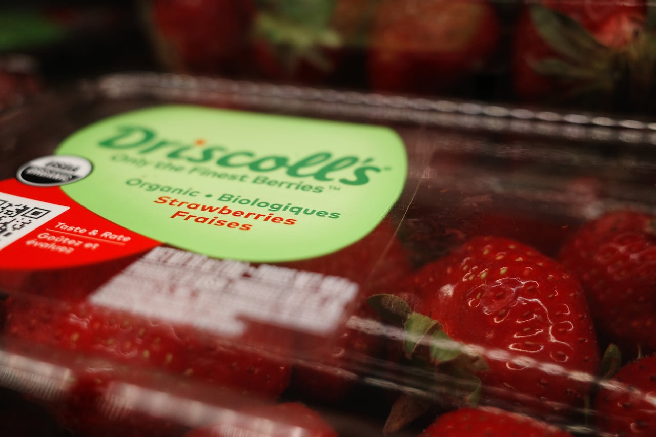 Driscoll's覆盆子包装