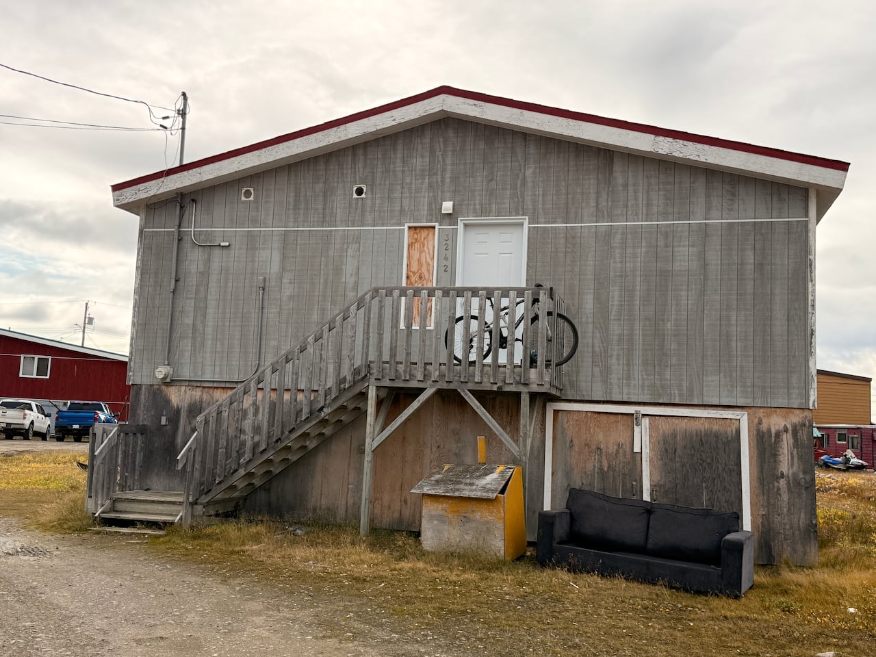 A house is pictured.
