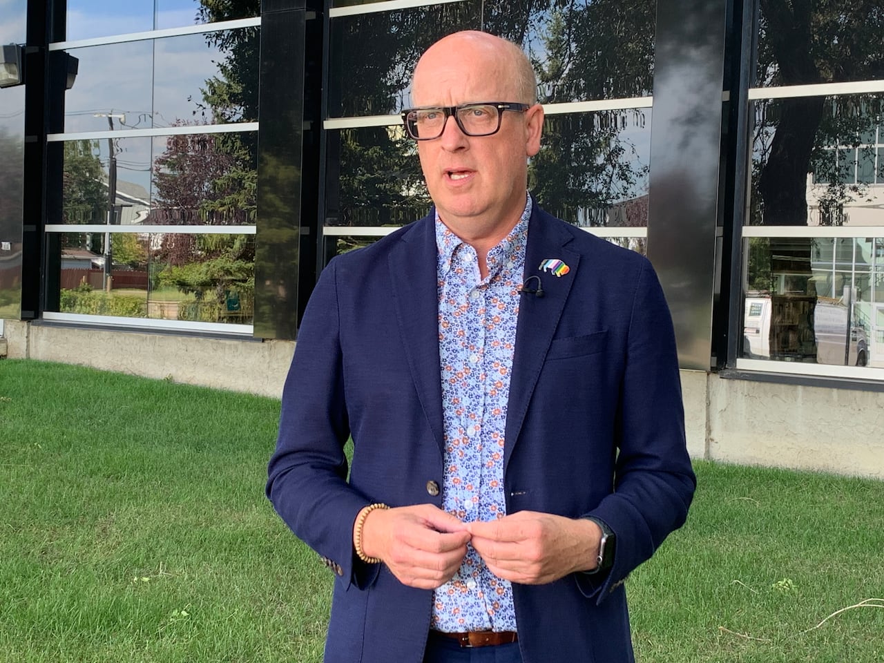 Alberta Teachers' Association president Jason Schilling