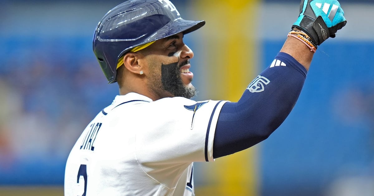 光芒绝杀蓝鸟：Yandy Díaz关键两分炮，Rasmussen豪取六连胜