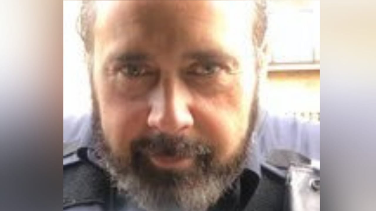 Close up selfie of a man.