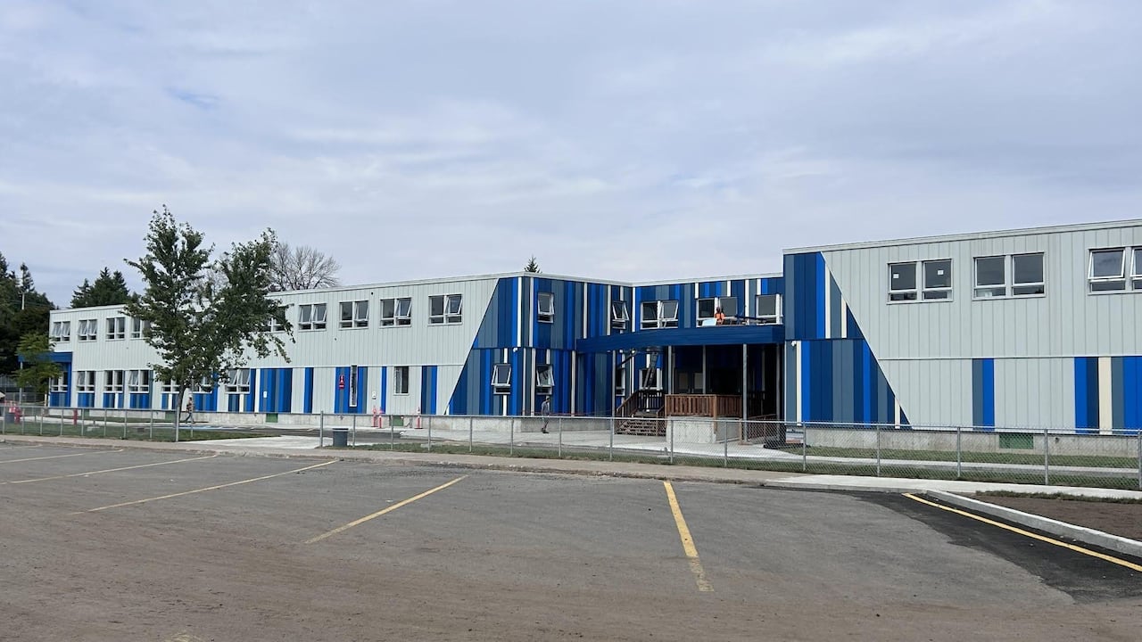 A high school.