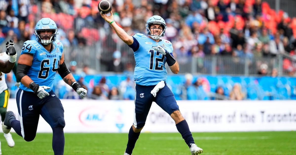 多伦多Argos锁定季后赛席位 凯利传出两次达阵助队胜埃德蒙顿