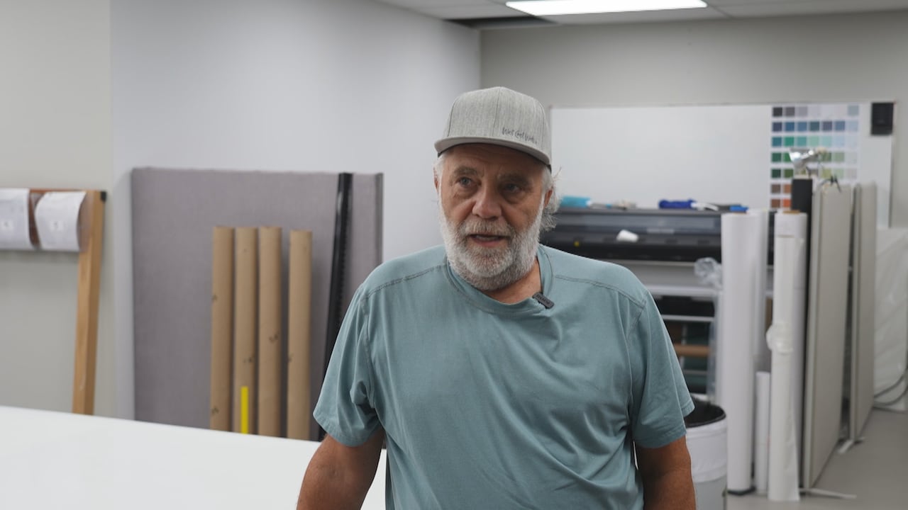 Blaine Maryniuk, co-founder of West Coast Walls