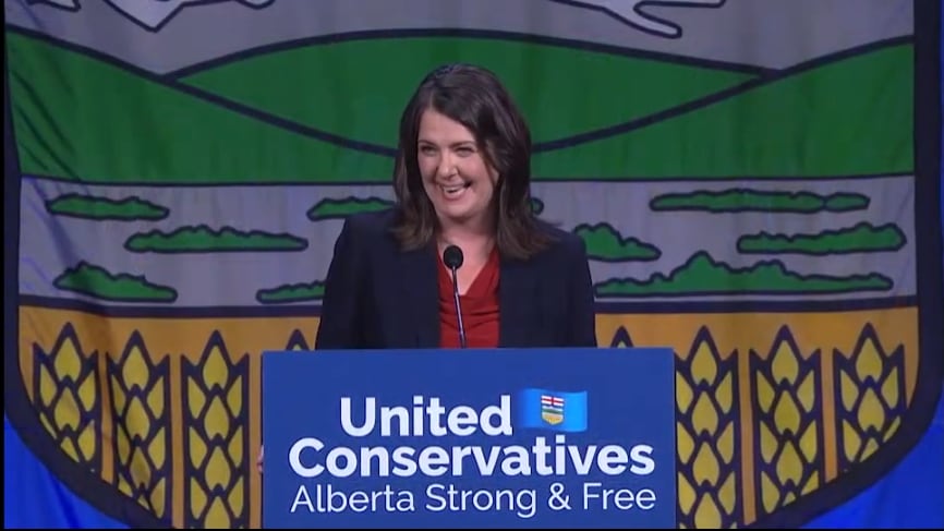Danielle Smith wins the UCP leadership in 2022