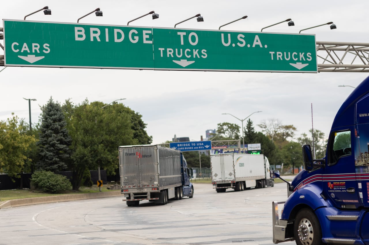 Canadian exports surged to a three year high last spring