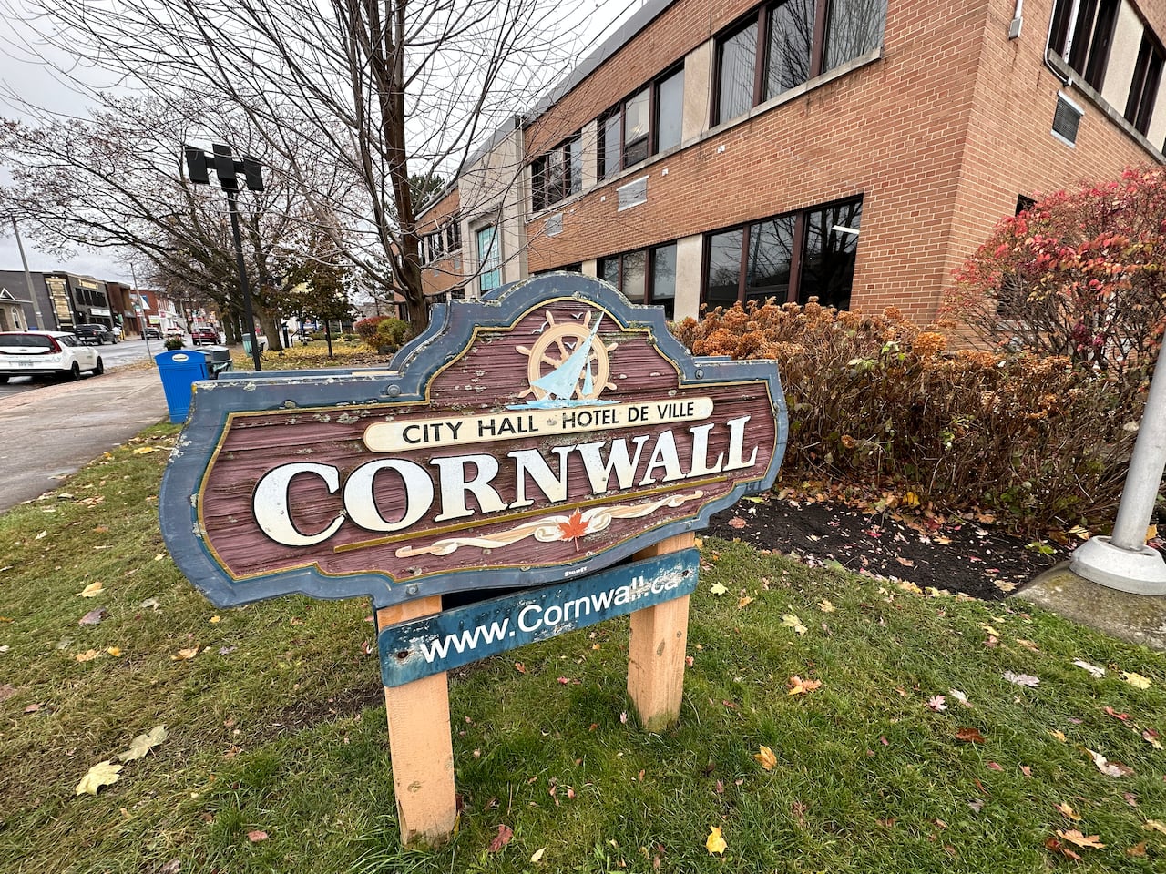 City of Cornwall sign City of Cornwall sign November 2023