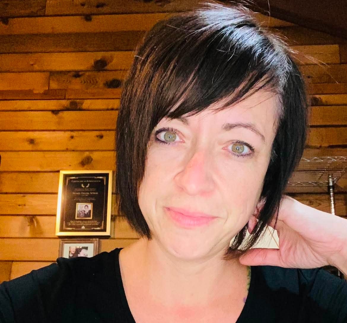 Wendy Owens Abbott, manager of the Bras d'Or Lakes Inn has been unable to get to work from her home in River Bourgeois.