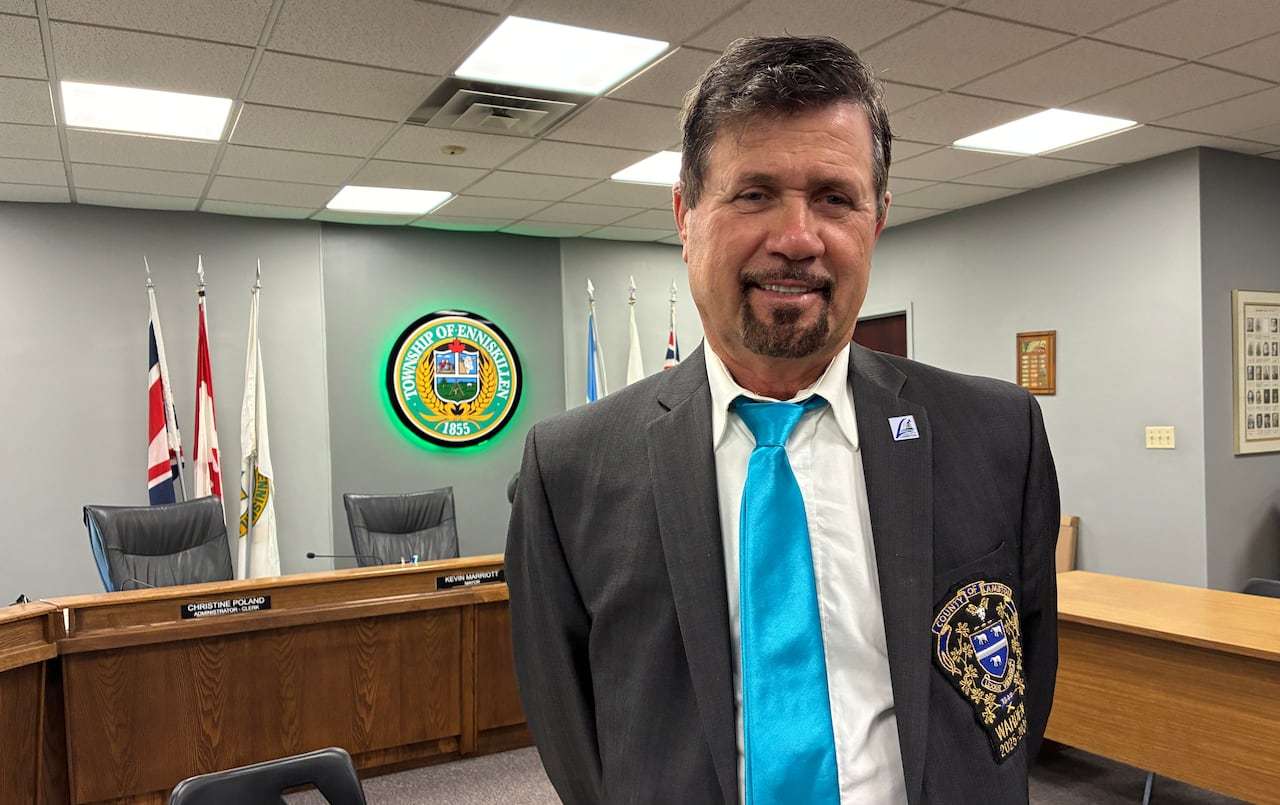 Kevin Marriott is the mayor of the Township of Enniskillen, Ont.