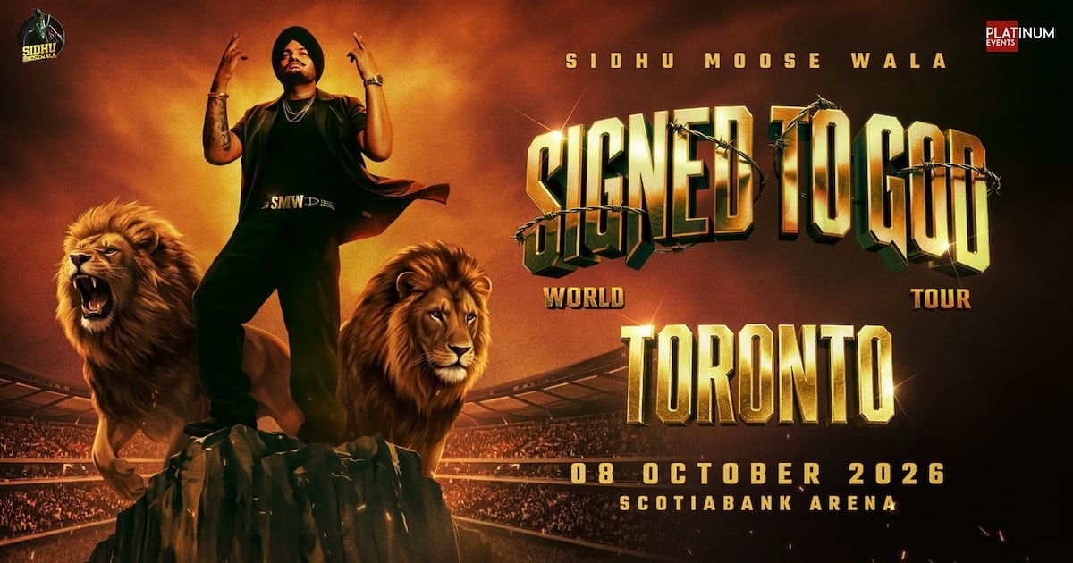 已故旁遮普说唱歌手Sidhu Moose Wala全息演唱会首站落户多伦多