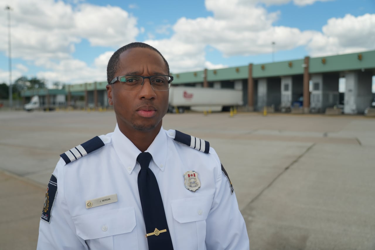 Justin Morgan is chief of operations with the Canada Border Services Agency (CBSA) at the Ambassador Bridge.
