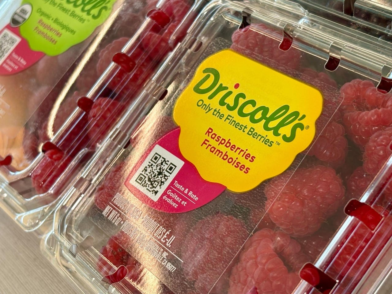 Driscoll's berries.
