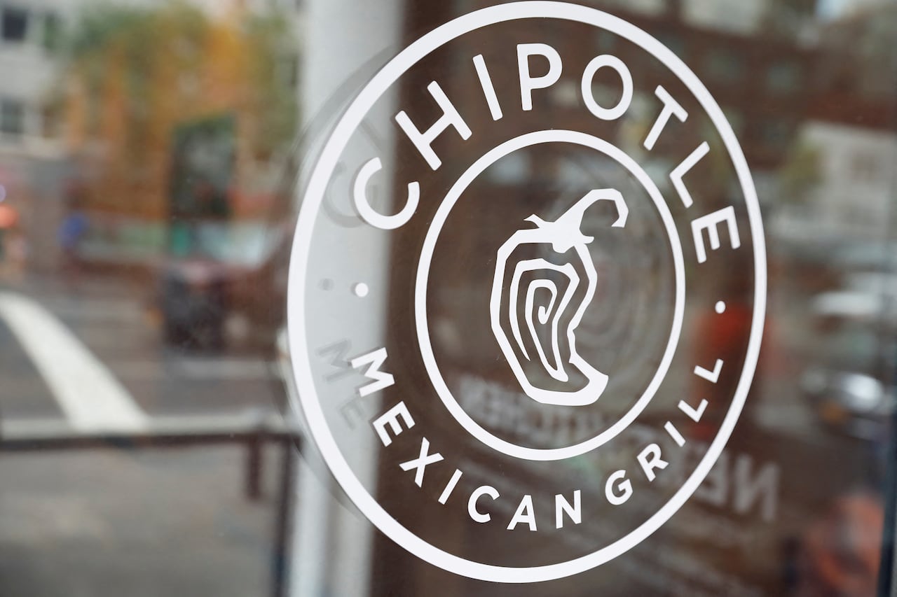 Chipotle墨西哥餐厅的标识