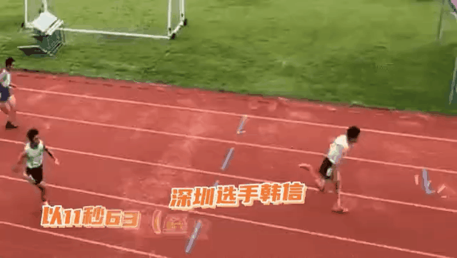 下一个中国飞人?小学生百米11秒49超同期苏炳添