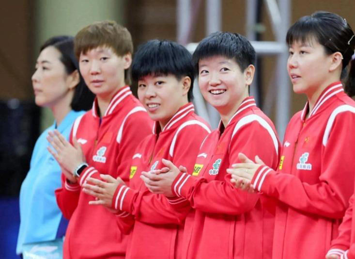 中国女乒大捷 孙颖莎王曼昱4将冲冠