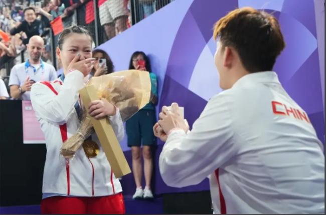 巴黎奥运刚求婚 中国名将退役