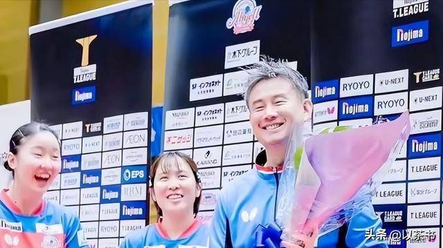 难怪日本女乒敢冲金牌，原来主教练是马琳师兄