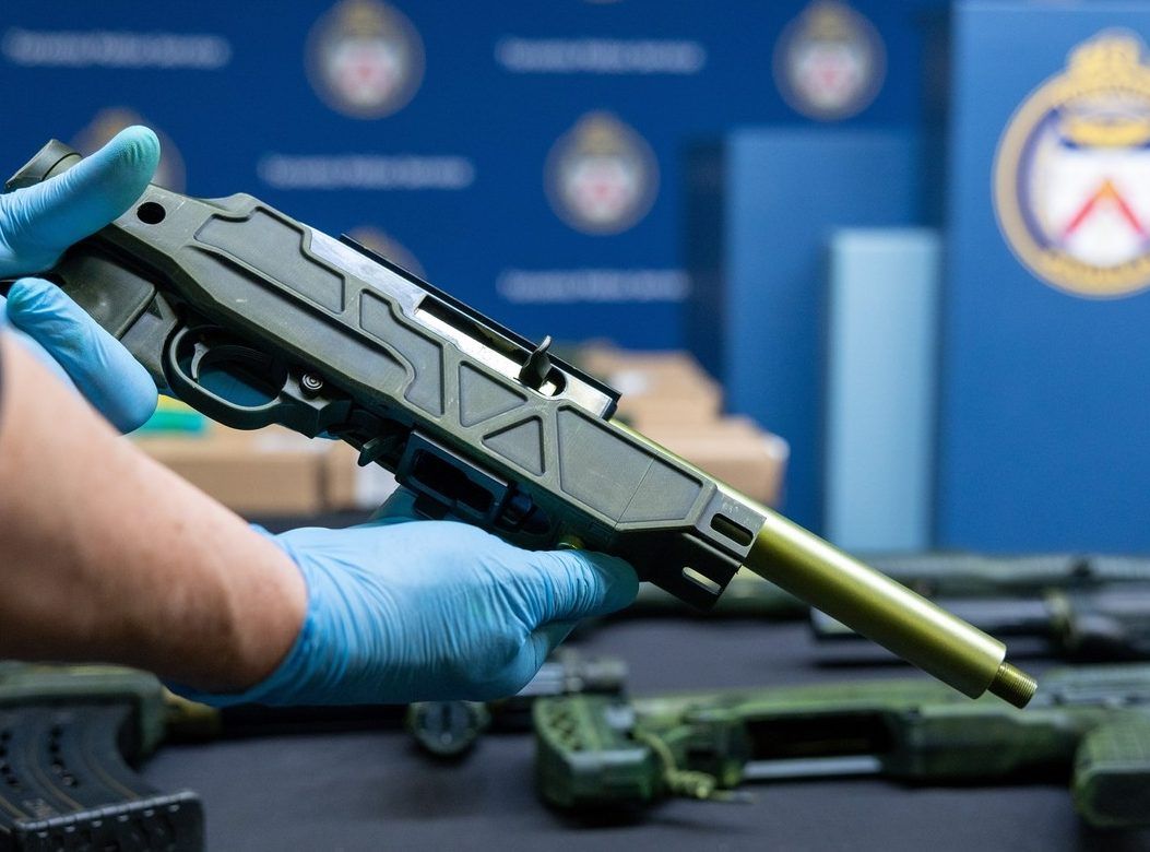 Guns seized in Project Cluster.