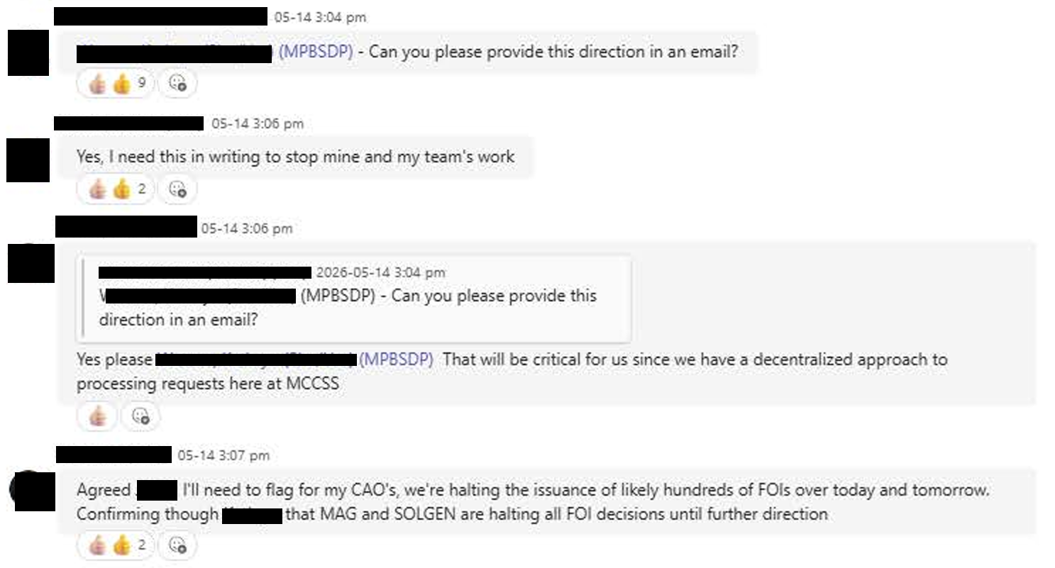 安省政府Microsoft Teams消息30天自动删除，透明度受质疑（配图2）