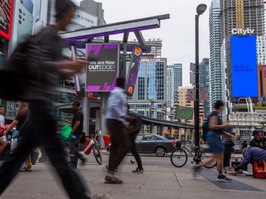 Yonge and Dundas Sts.