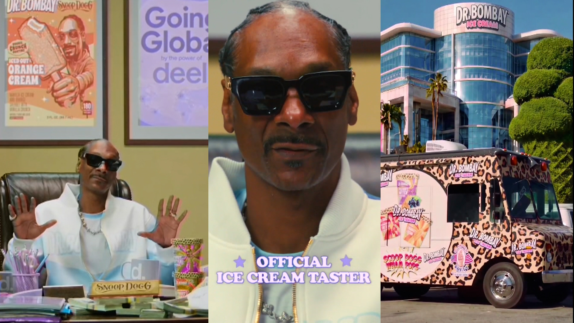 说唱巨星Snoop Dogg悬赏1万美元月薪 招募国际冰淇淋品尝师
