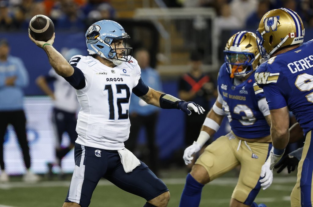 多伦多Argos逆转温尼伯轰炸机 30-28获胜