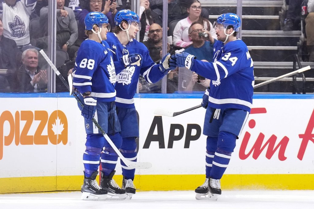 Nylander，Tavares Power Leafs经过传单7-2