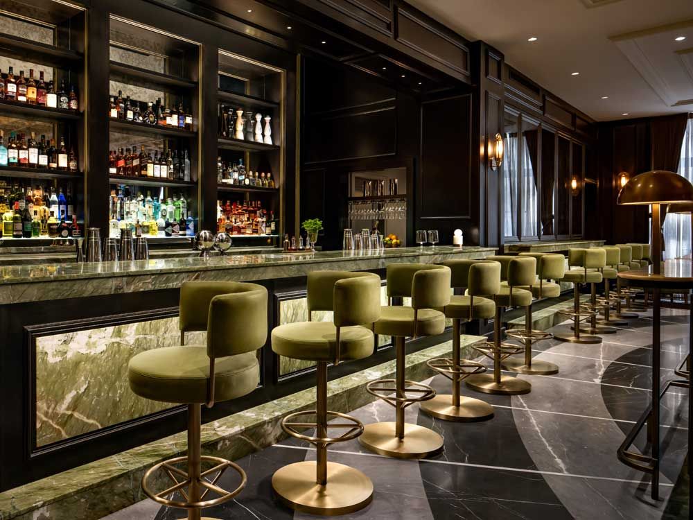 The Library Bar at the Fairmont Royal York is pictured in this handout photo.