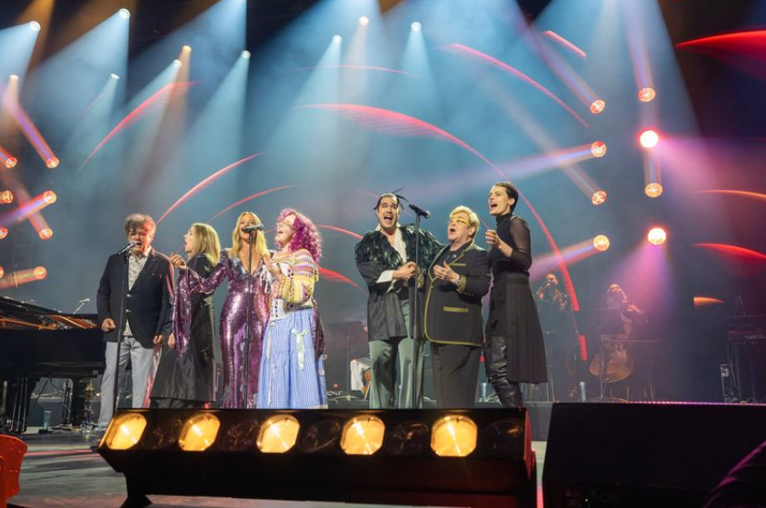 Elton John and friends