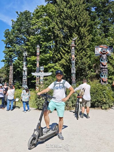 温哥华旅游 我骑电动滑板车畅游史丹利公园