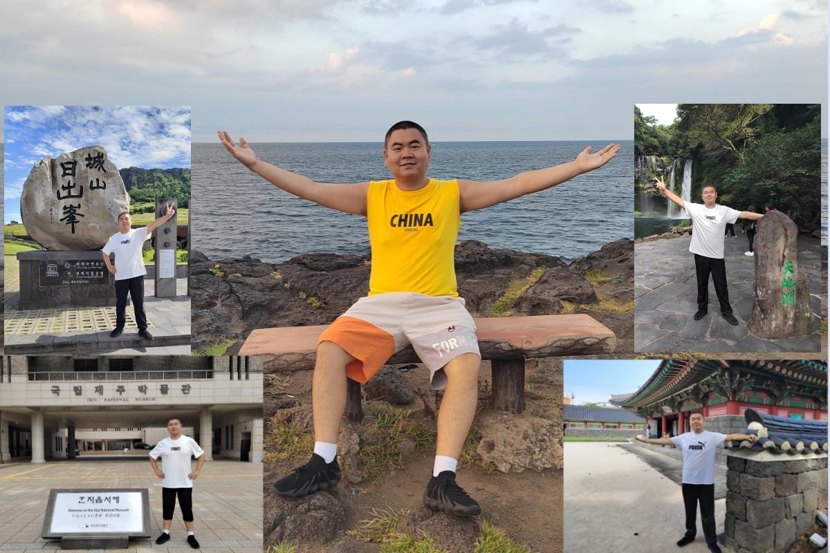面朝大海：申威隆的四天韩国济州岛之旅