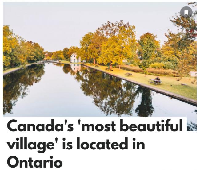 距离多伦多4小时 加拿大最美小镇就隐藏在这里