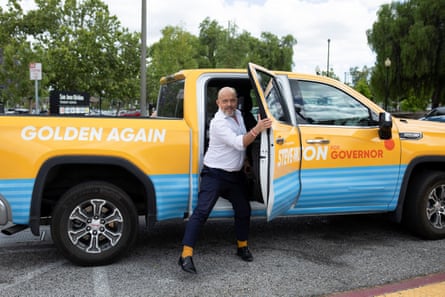 a man outside of a truck