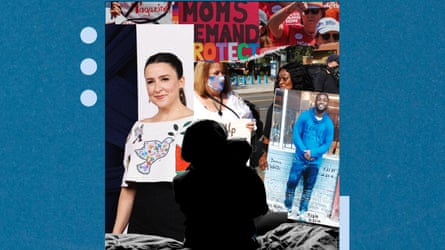 Composite of activists who are mothers.