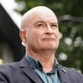 Headshot of trade unionist Mick Lynch