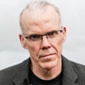 Haedshot of American environmentalist Bill McKibben