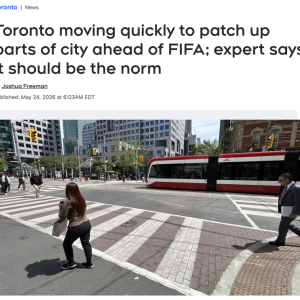 多伦多开启FIFA冲刺模式：几天铺好一条街！翻新速度惊呆居民：以前是在摸鱼吗？！ ...