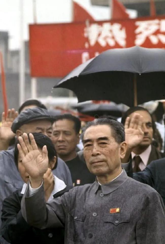 1973年的北京，法国总统蓬皮杜首次来华访问期间（摄影师布鲁诺·巴贝）