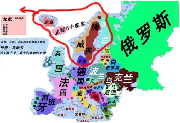 凡是远离俄罗斯的国家，都好起来了…