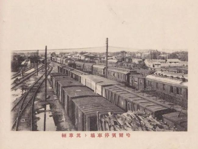 老照片：1920年的哈尔滨