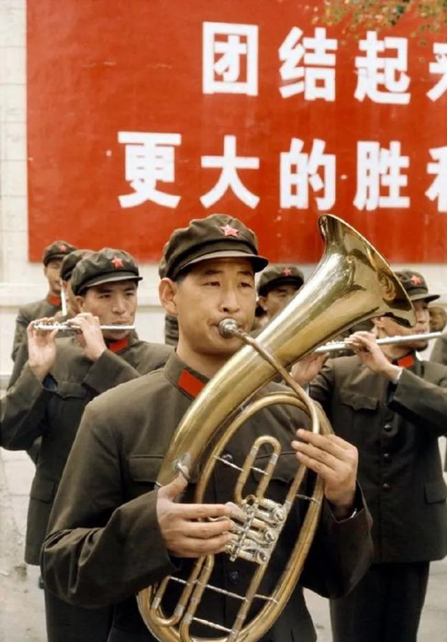 1973年的北京，法国总统蓬皮杜首次来华访问期间（摄影师布鲁诺·巴贝）